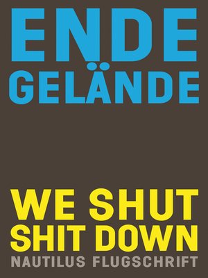 cover image of We shut shit down